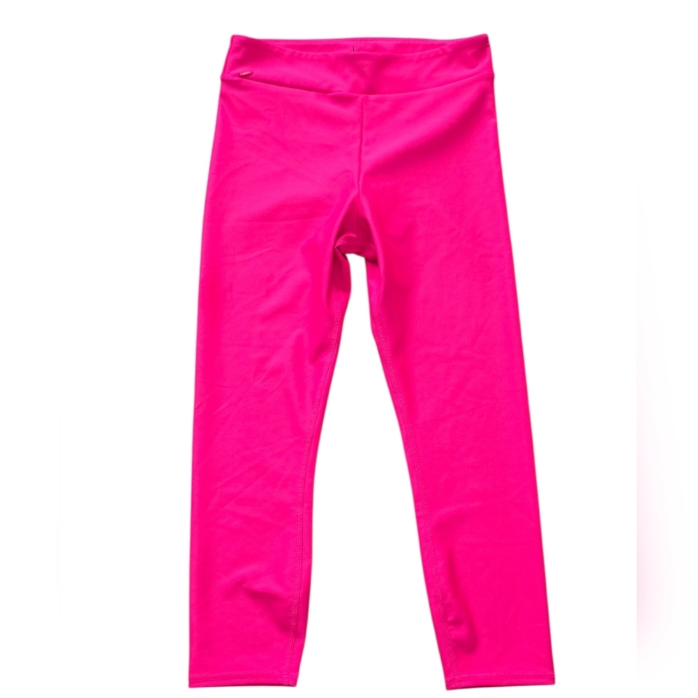 Alo Hot Pink Leggings Cropped 20" Size S